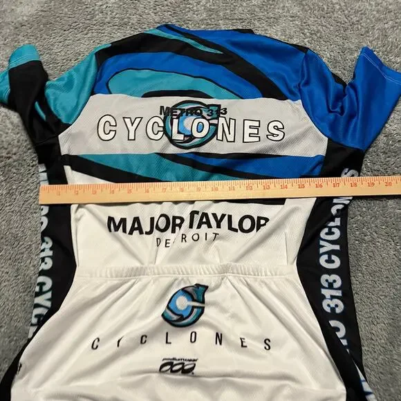 Podiumwear Cycle Jersey Shirt Womens XL Performance Cycling Pocket * - Picture 5 of 7